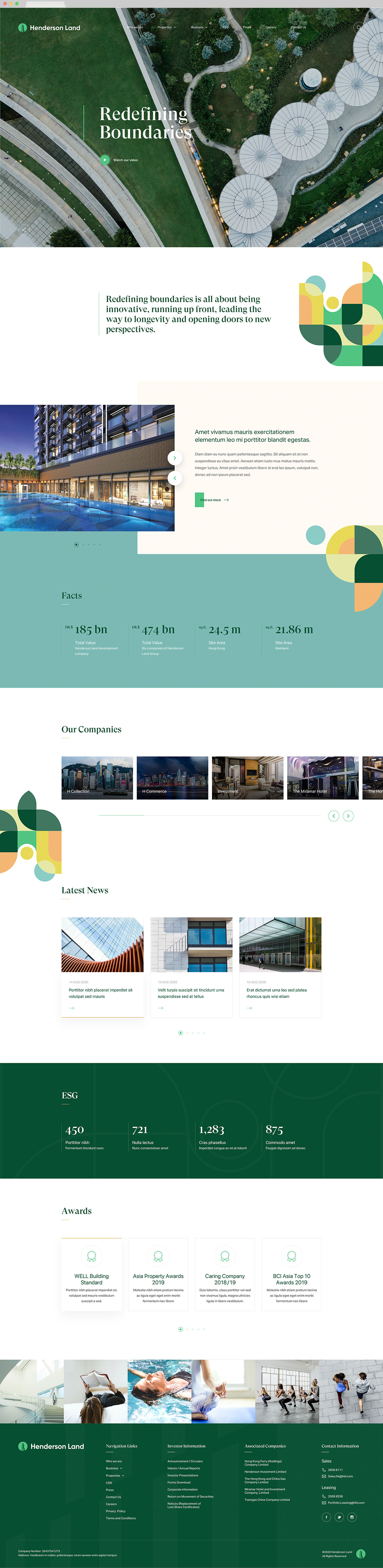 web design agency singapore Henderson Land 01 - Henderson Land