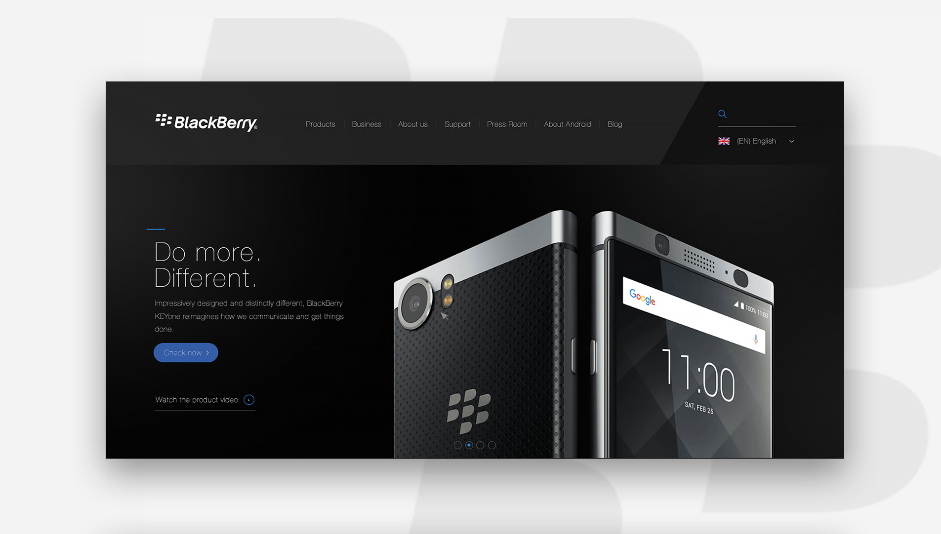 web design singapore blackberry slideshow 02 - BlackBerry
