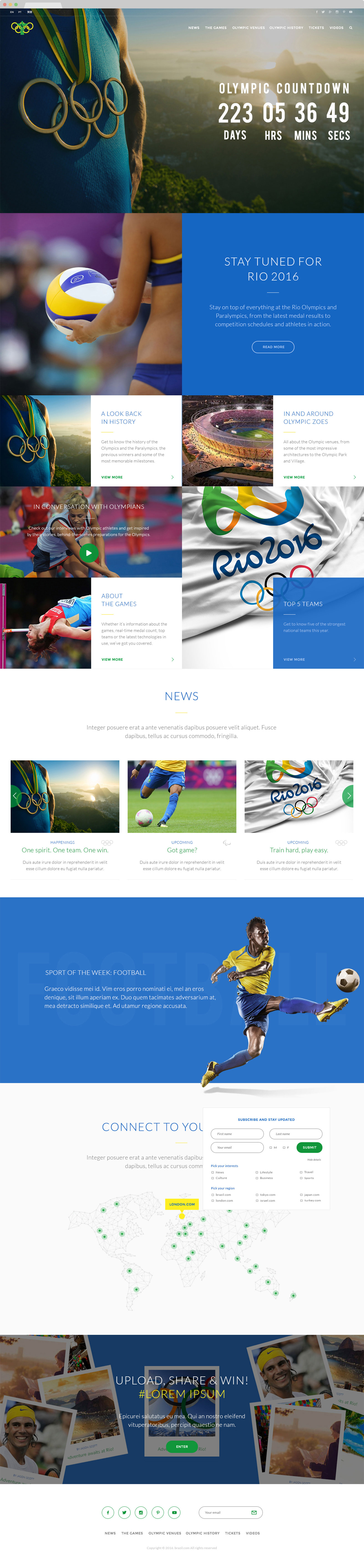 web design singapore brazil 01 - Brazil.com Olympics