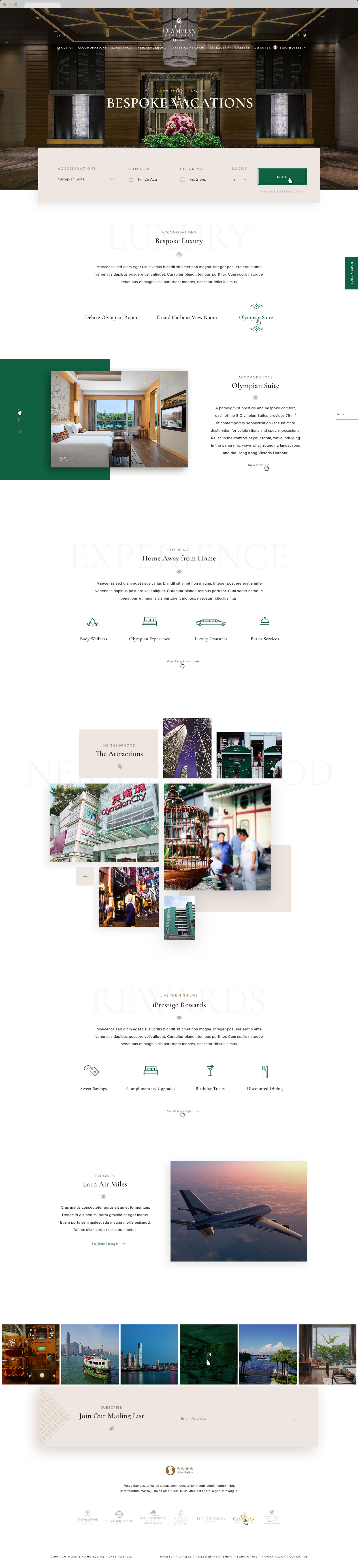 web design singapore sino group hotels 01 - Sino Group Hotels